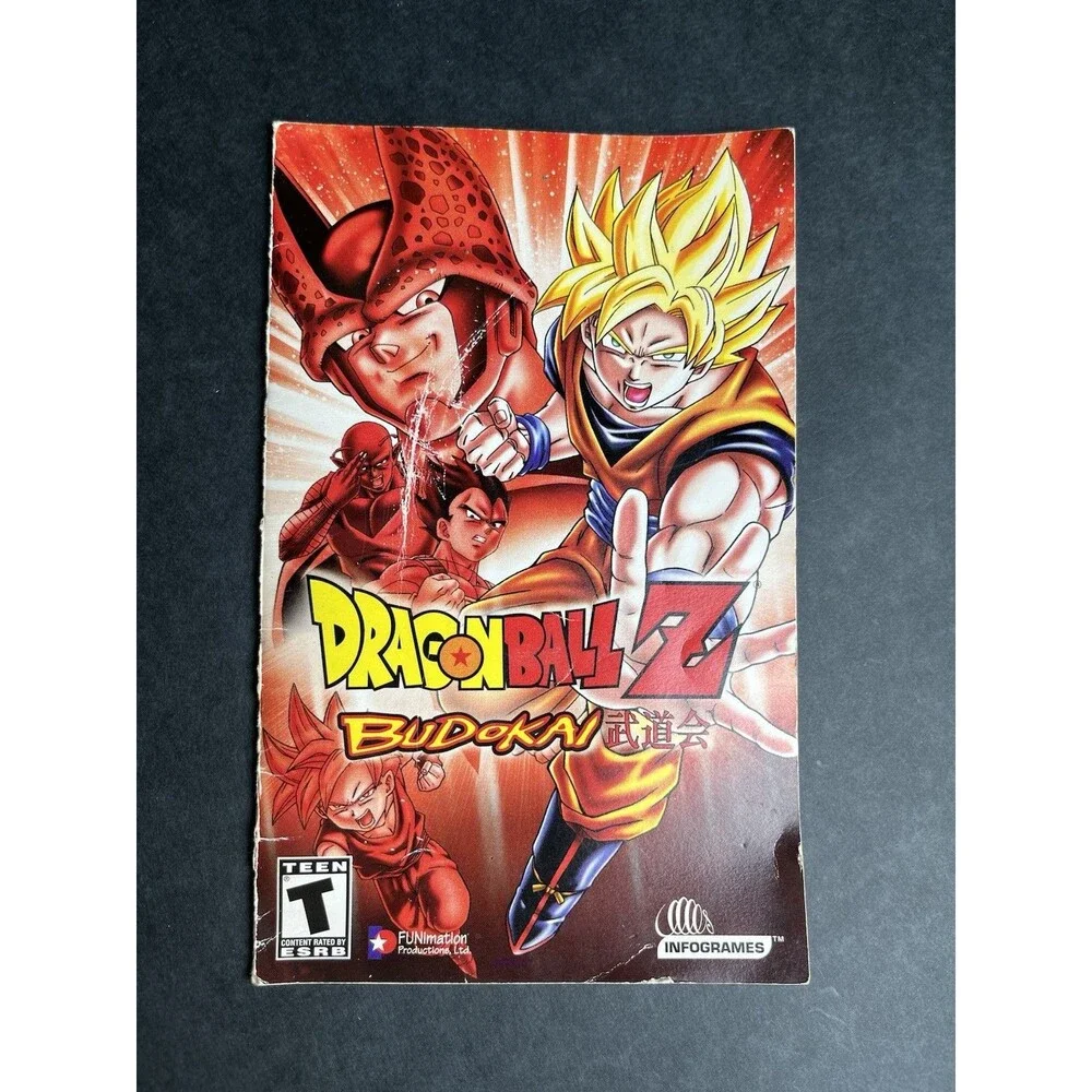 Dragon Ball Z: Budokai (Sony‎ PlayStation 2, 2002)  Complete CIB